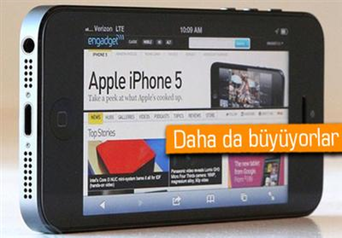 Apple, Daha Büyük İphone ve İpad Ekranlarını Test Ediyor
