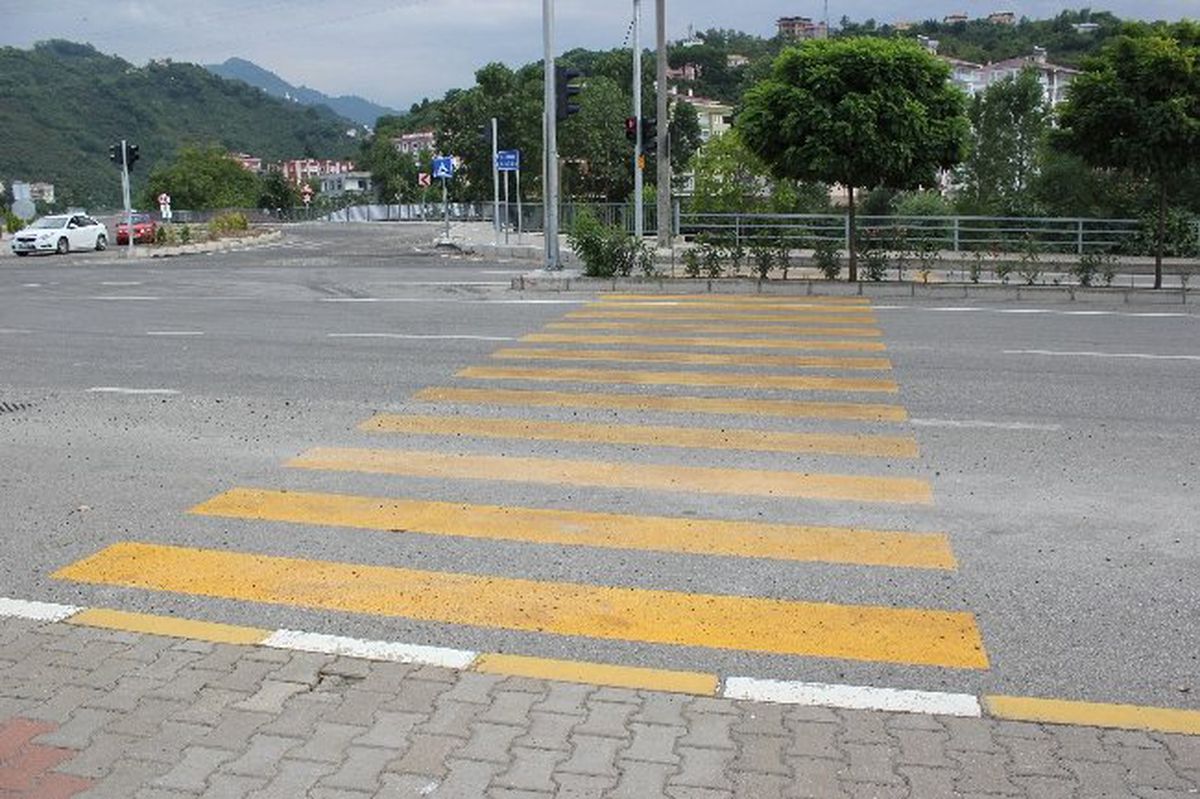 Bir Karadeniz Klasiği Yaya Geçidi Daha