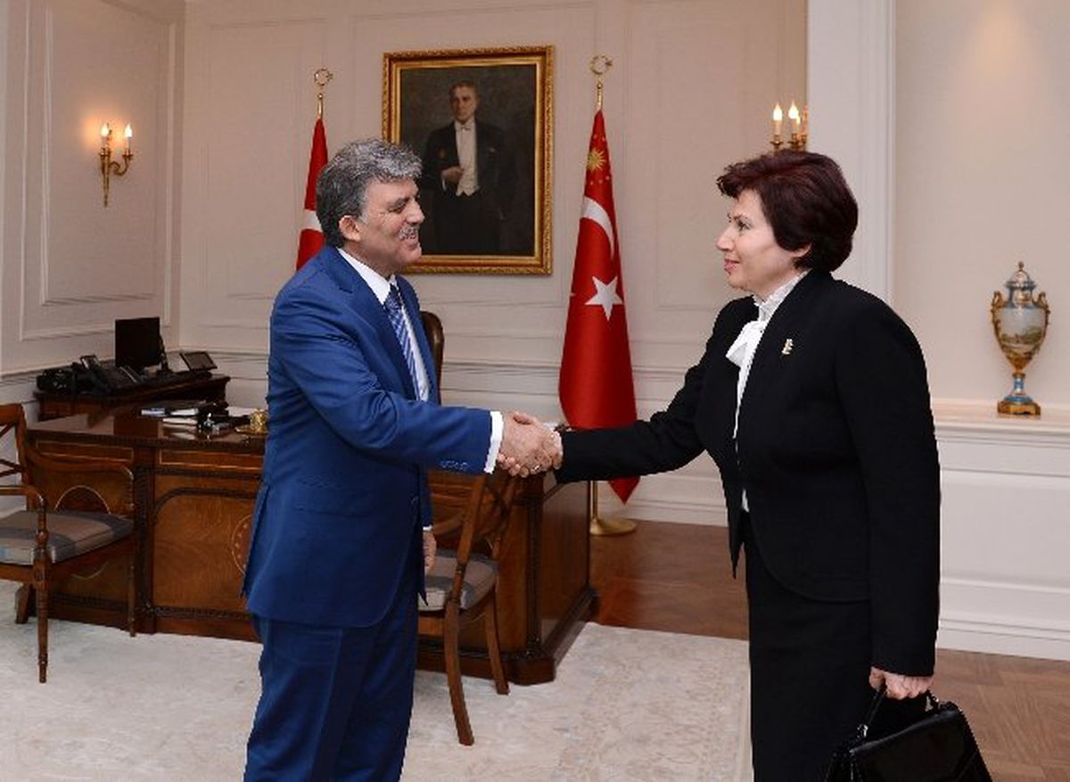 Cumhurbaşkanı Gül, Danıştay Başkanı Güngör\'ü Kabul Etti