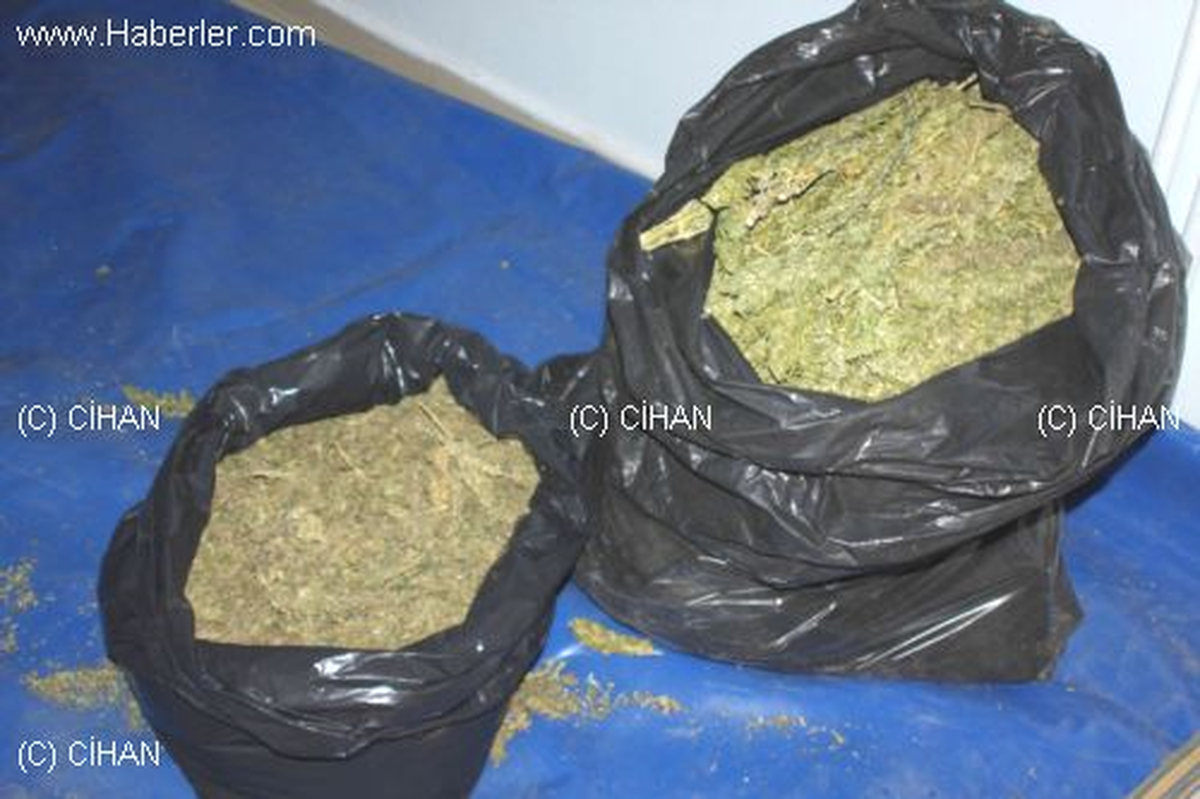 Erzurum\'da 1 Kilo 560 Gram Esrar Ele Geçirildi
