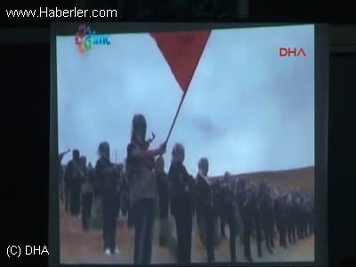 Hakkari\'de Sinevizyonlu PYD Propagandası
