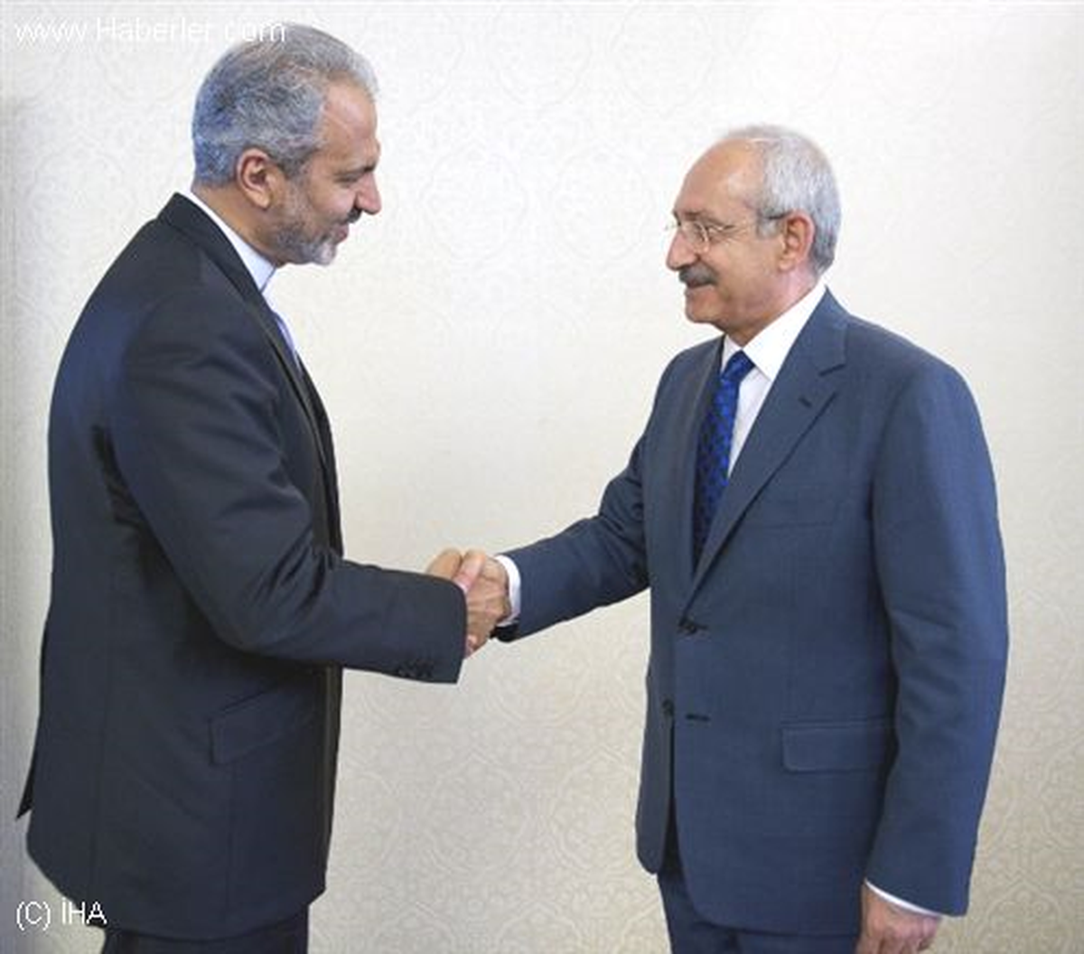 Kılıçdaroğlu, İran Büyükelçisi Bigdeli\'yi Kabul Etti