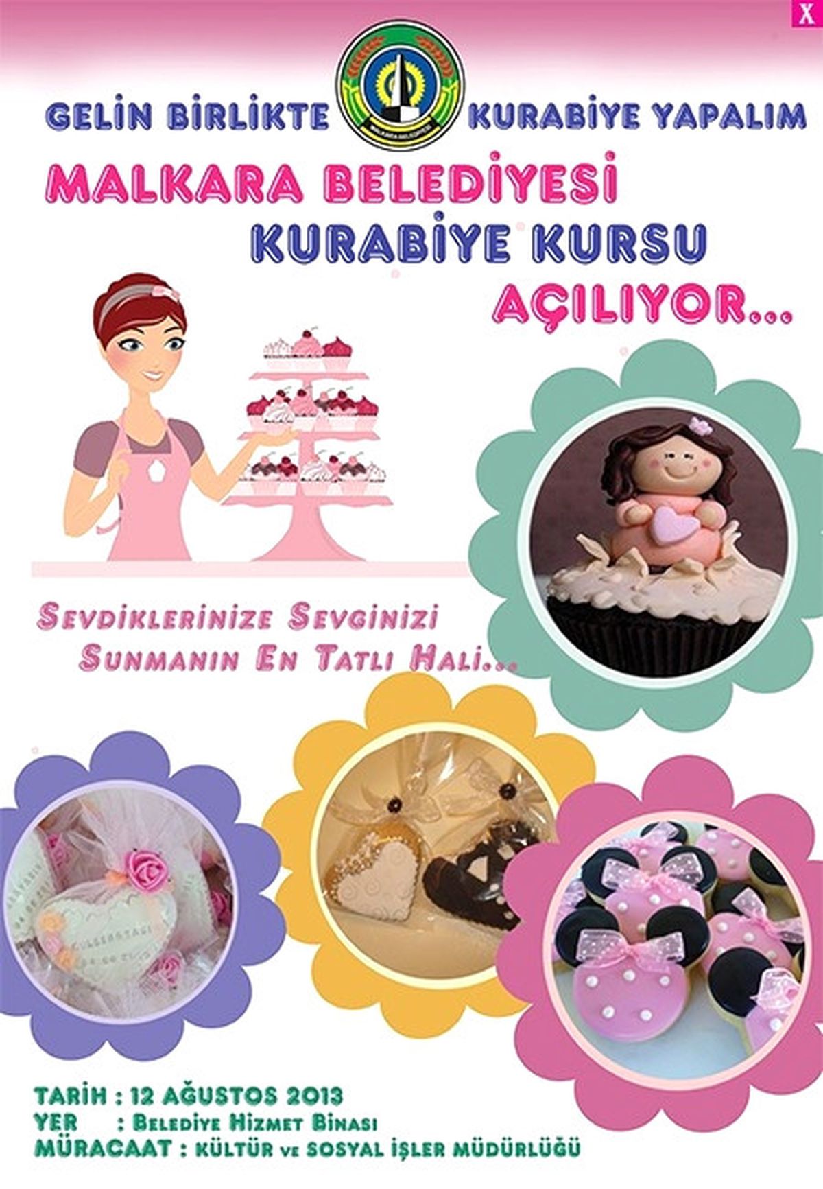 Malkara Belediyesinden Kurabiye Kursu