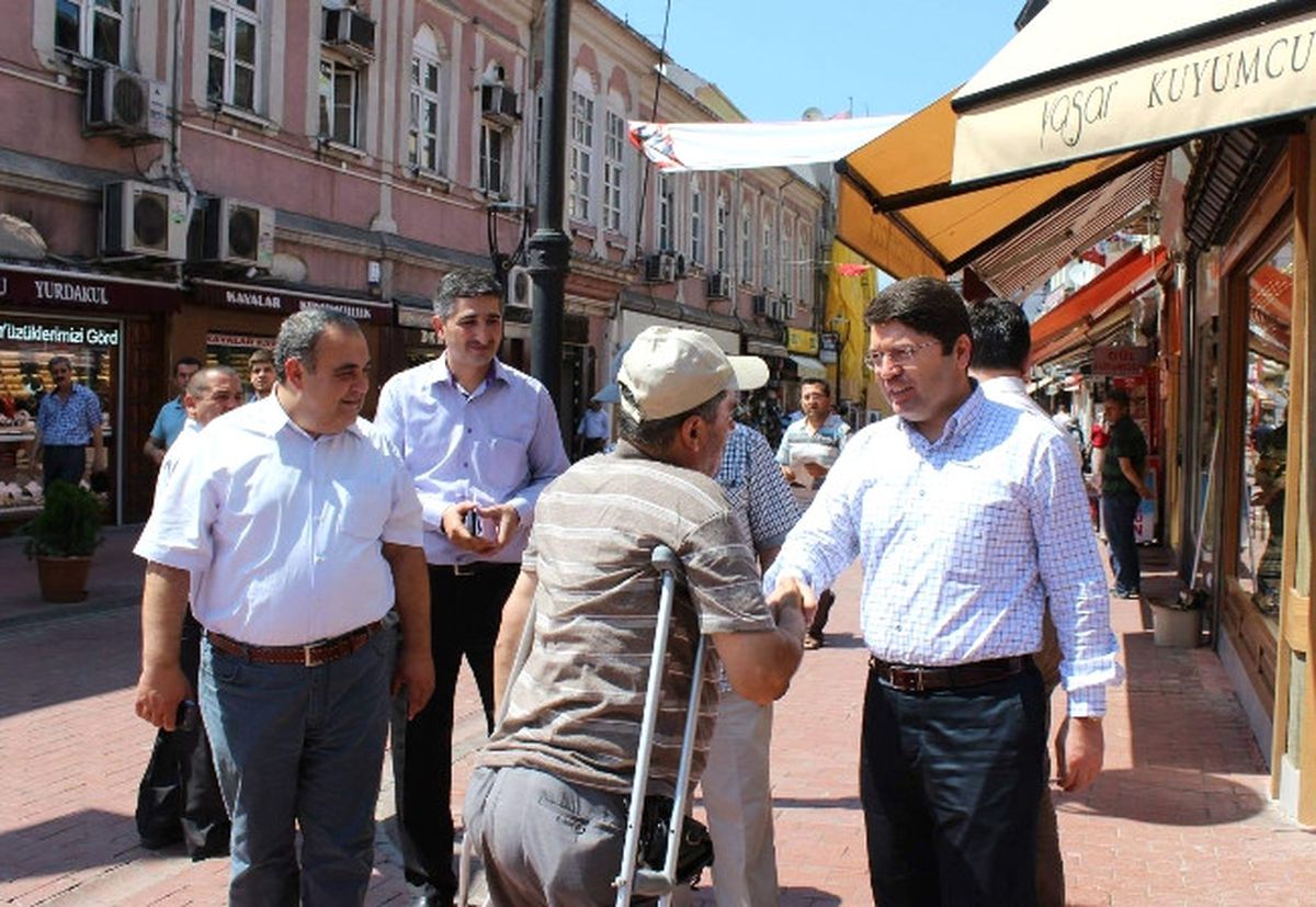 Milletvekili Tunç\'tan İl Merkezinde Ziyaretler