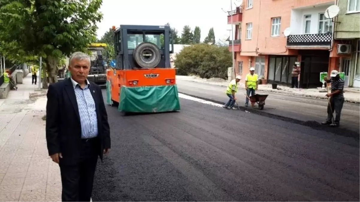 Niksar'da Asfalt Çalışması