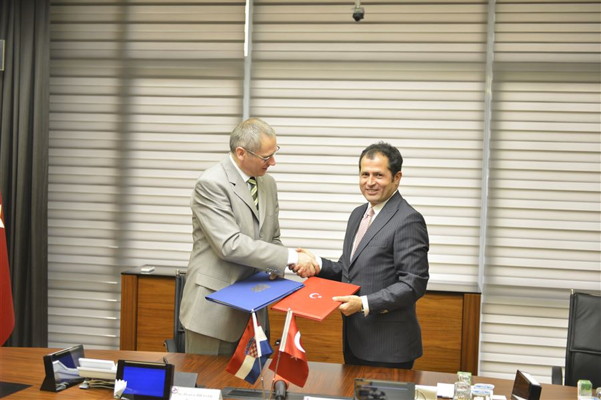 Türkiye ile Hırvatistan Arasında Karşılıklı İşbirliği Anlaşması\'nda Revizeye Gidildi