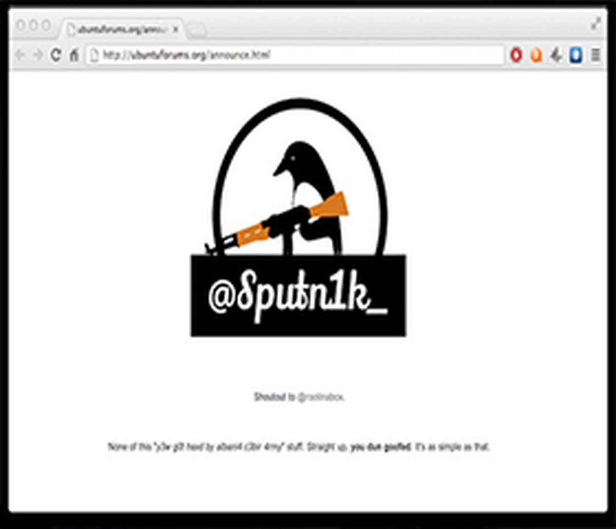 Ubuntu Forumu Hack\'lendi, Şifreler Ele Geçirildi