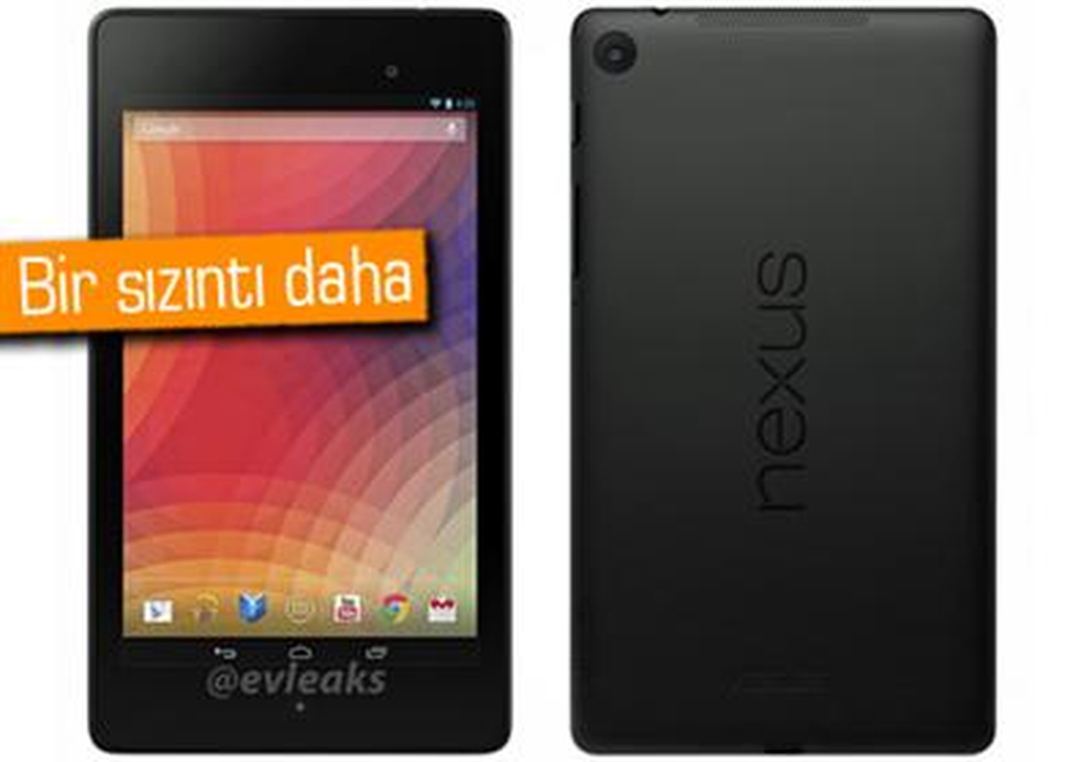 Yeni Nexus 7\'nin Görseli Sızdı, Android 4.3\'le Geleceği Kesinleşti