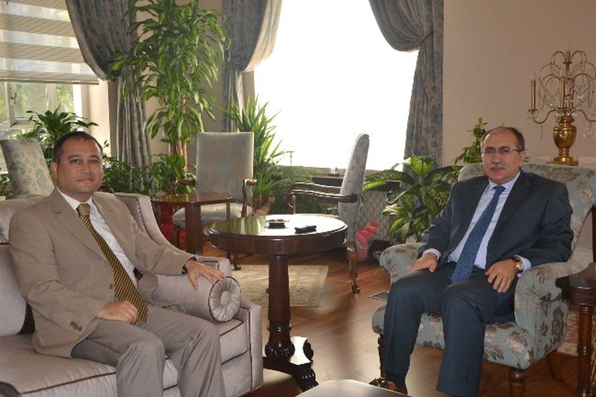 Yıldırım\'dan Vali Savaş\'a Veda Ziyareti
