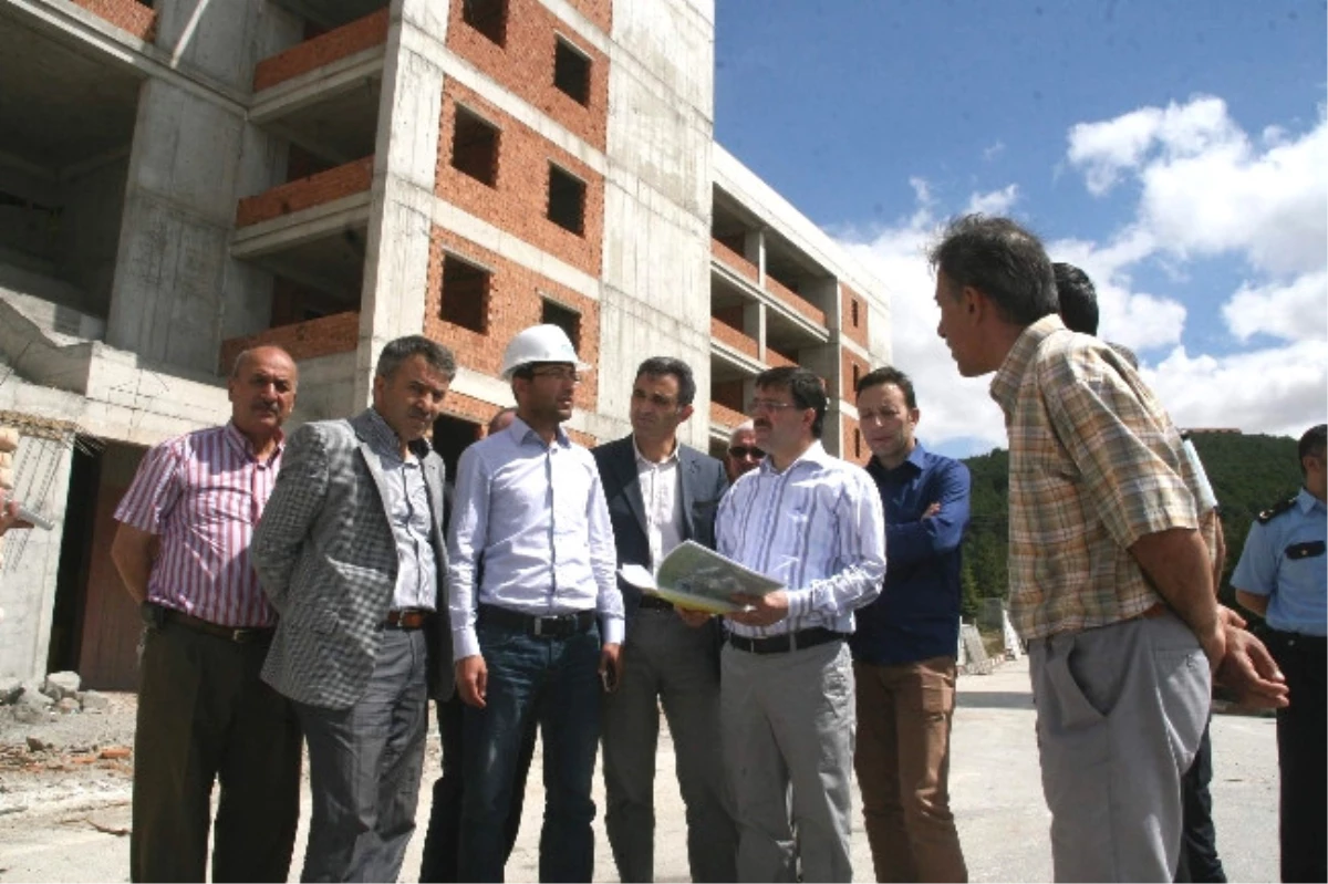 Yozgat Pmyo Ek Binası İnşaatı Yükseliyor