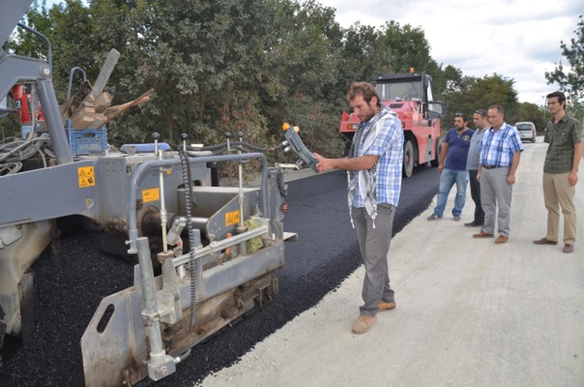 Acısu İbrikdere Bağlantı Yolu Asfaltlandı