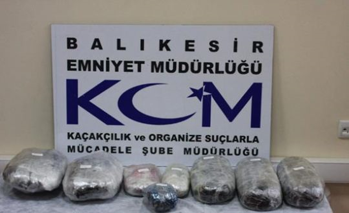 Balıkesir ve Bursa\'da Uyuşturucu Operasyonu
