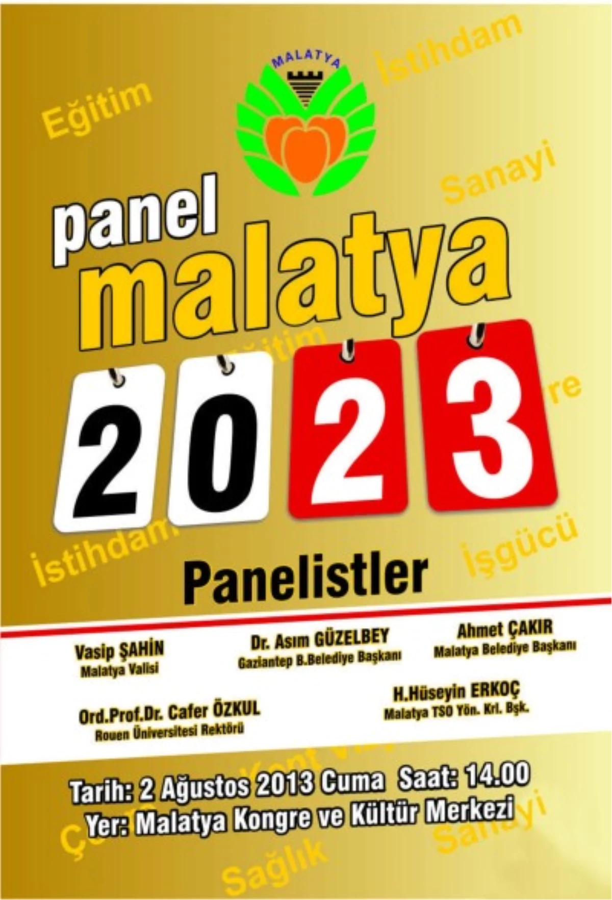 Malatya\'nın Geleceği Düzenlenecek Panel\'de Tartışılacak