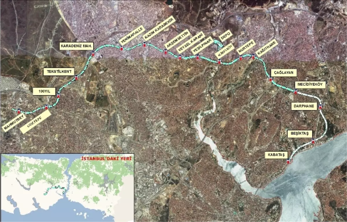 İstanbul\'a Yeni Metro Hattı Geliyor!