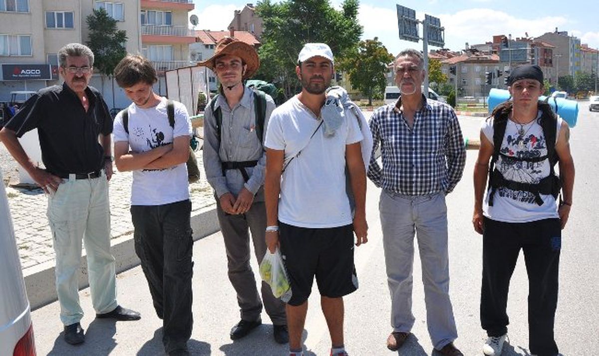 Özgürlük Yürüyüşçüleri Sandıklı\'da