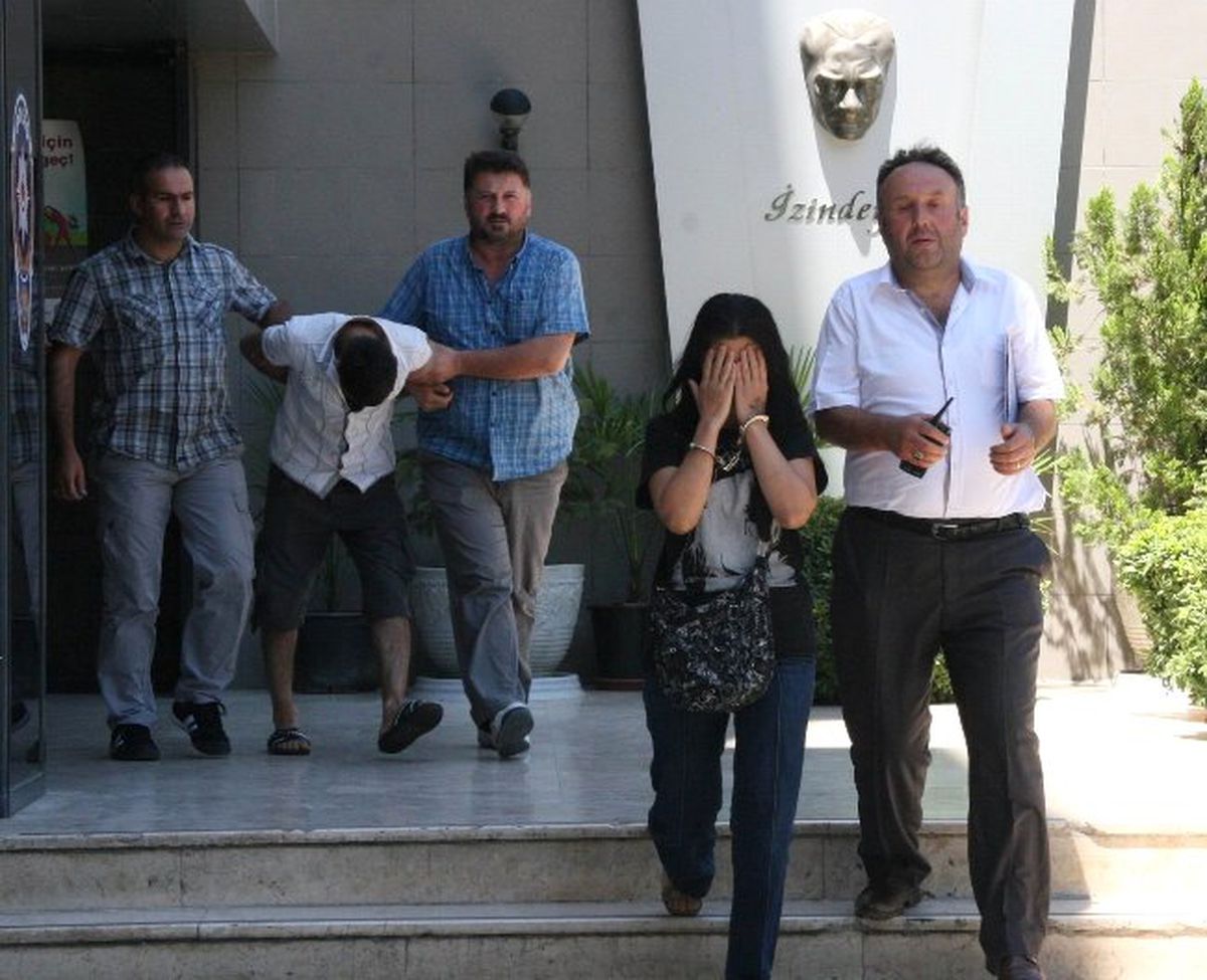 Para Karşılığı Sevgilisi ile Birlikte Olan Şahsı Öldüren Zanlı ve Kız Arkadaşı Adliyede