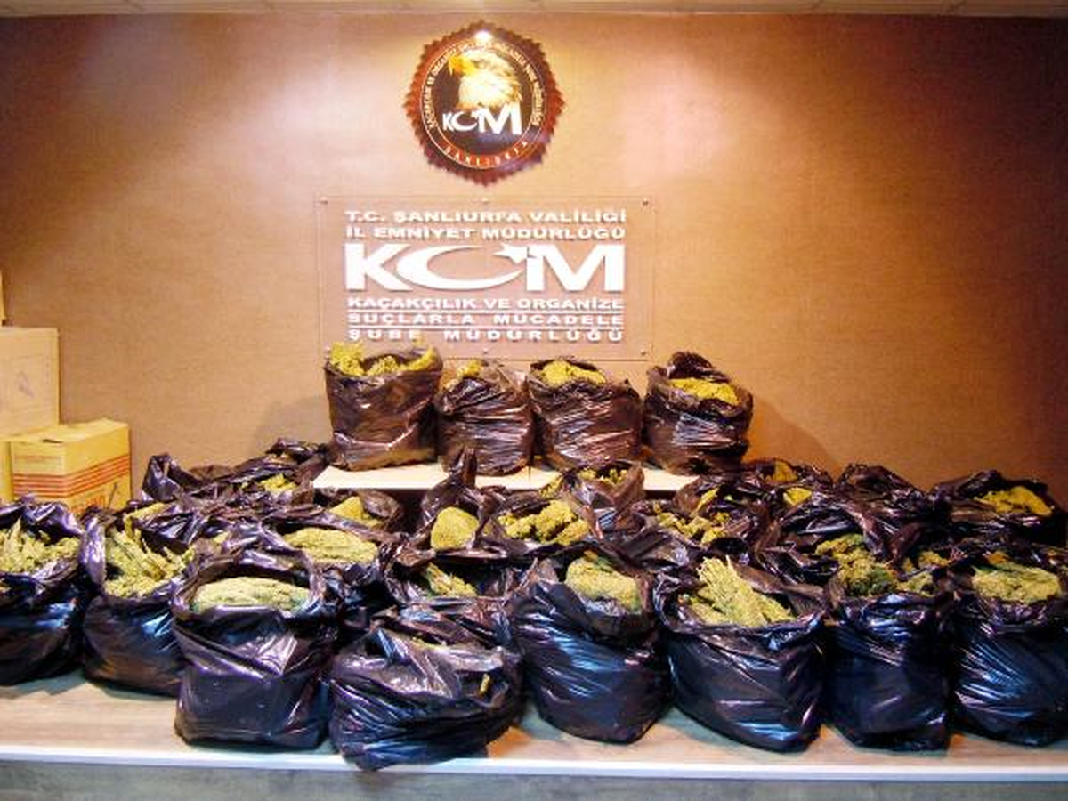 Şanlıurfa\'da 271 Kilo Esrar, 4 Gözaltı