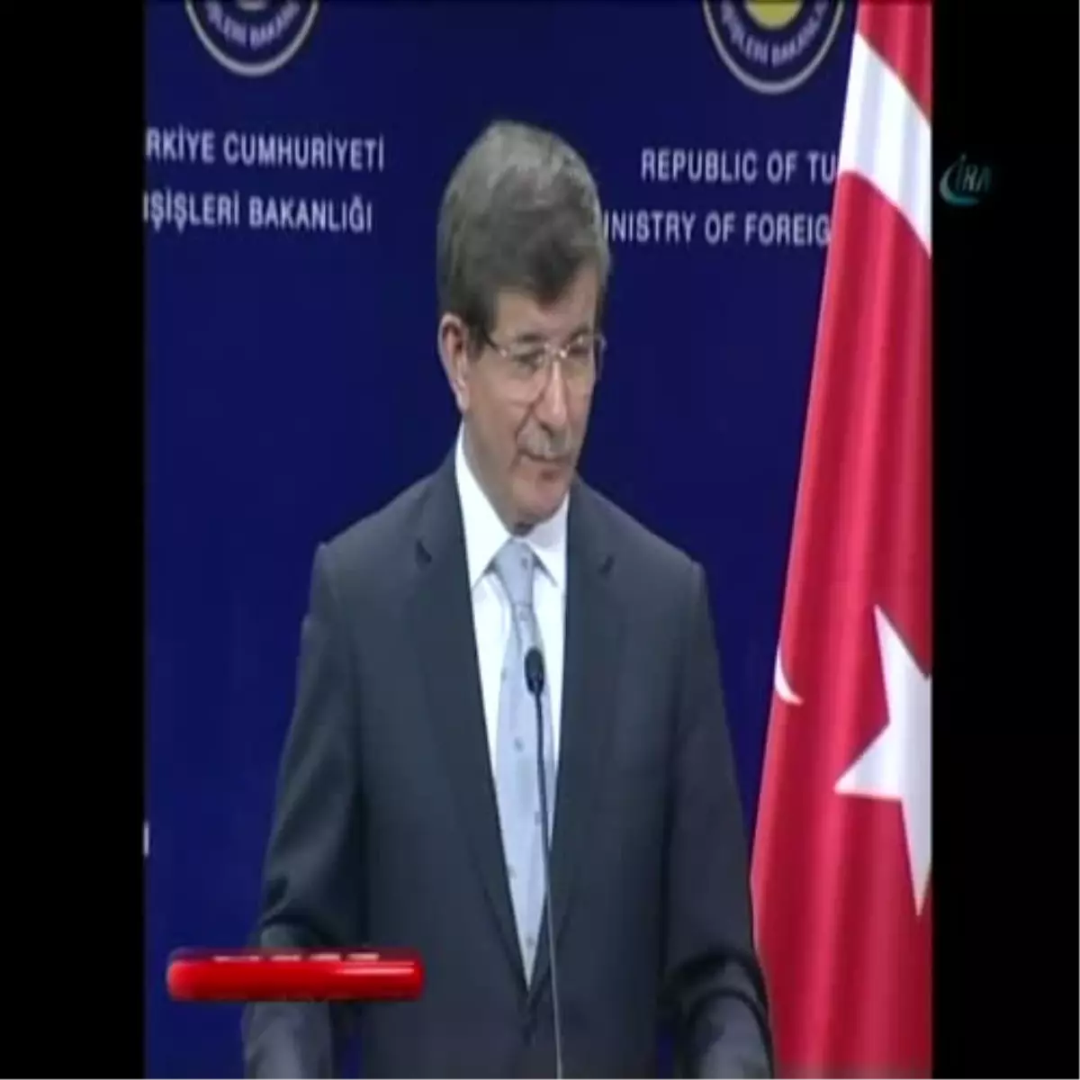 Ahmet Davutoğlu\'ndan Flaş \'Suriye\' Açıklaması