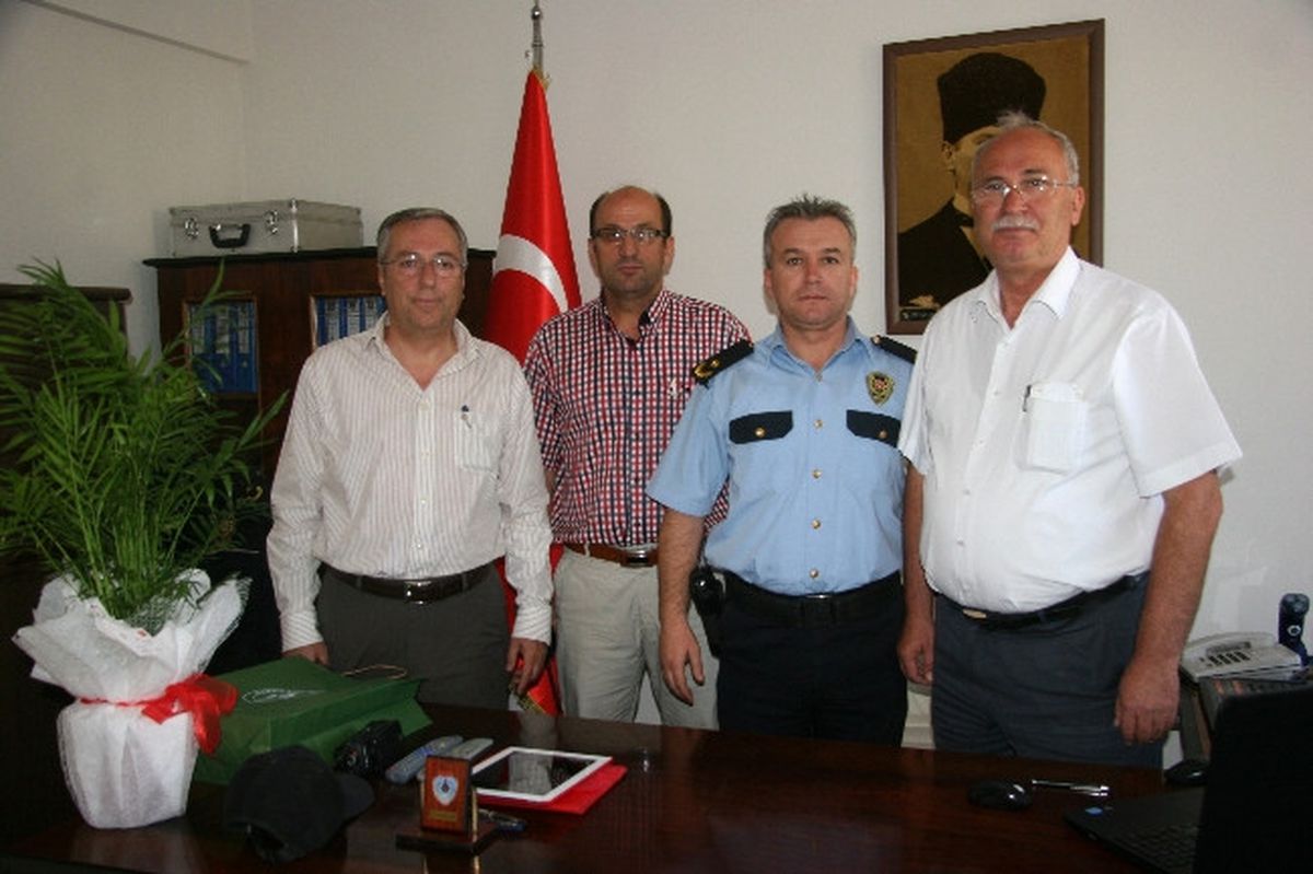 Başkan Akova Yeni Emniyet Müdürünü Makamında Ziyaret Etti