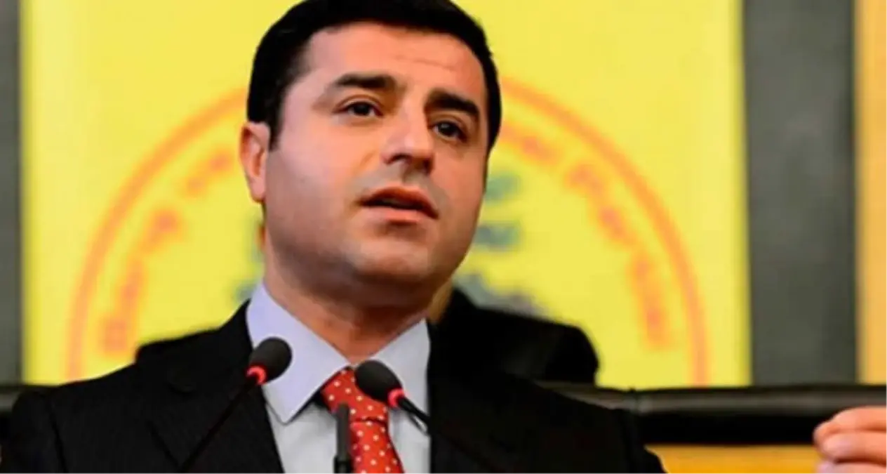 Demirtaş, Kürt Konferansı İle İlgili Açıklama Yaptı
