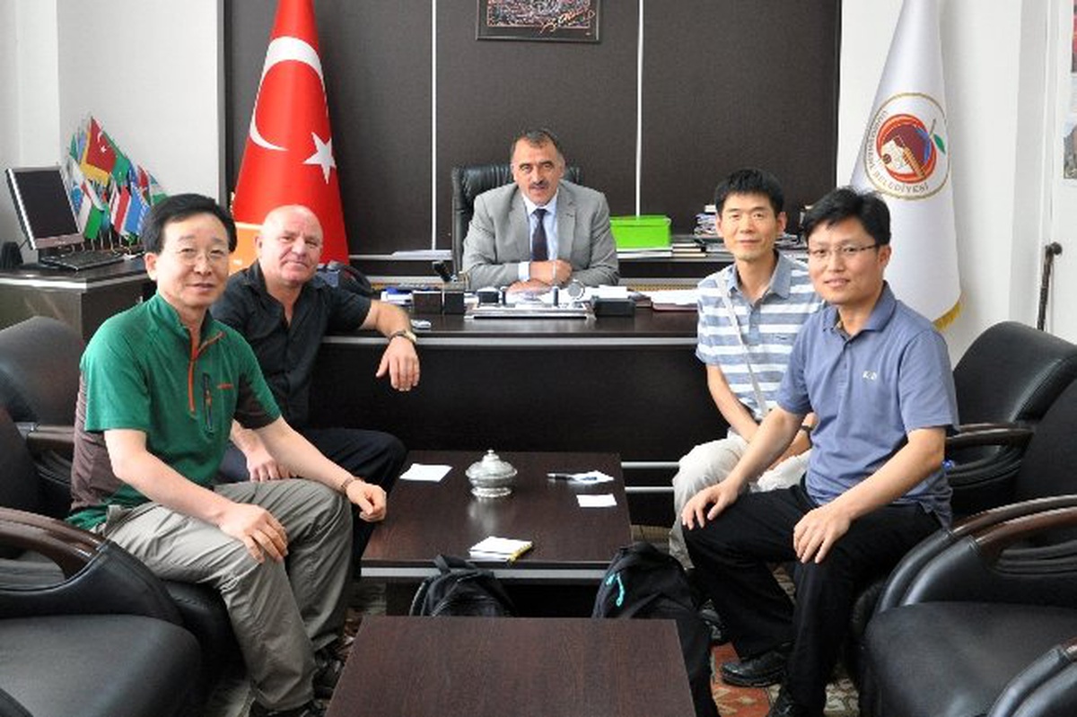 Gümüşhane Belediyesine Güney Kore\'den Ziyaretçi