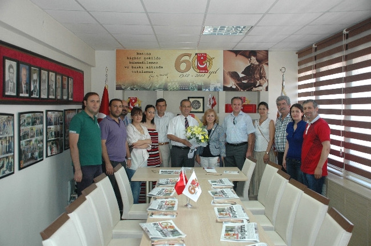 Lionslardan Gazeteciler Cemiyetine Ziyaret