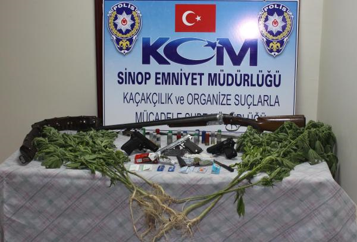 Sinop\'ta Uyuşturucu Operasyonu