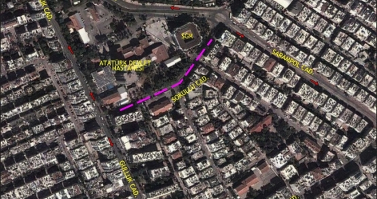 Sokullu Caddesi\'nin Devamı Trafiğe Kapatılacak