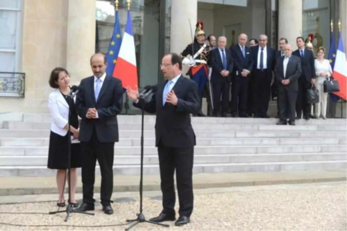 Suriye Muhalefet Lideri Ahmed El Carba Hollande ile Görüştü