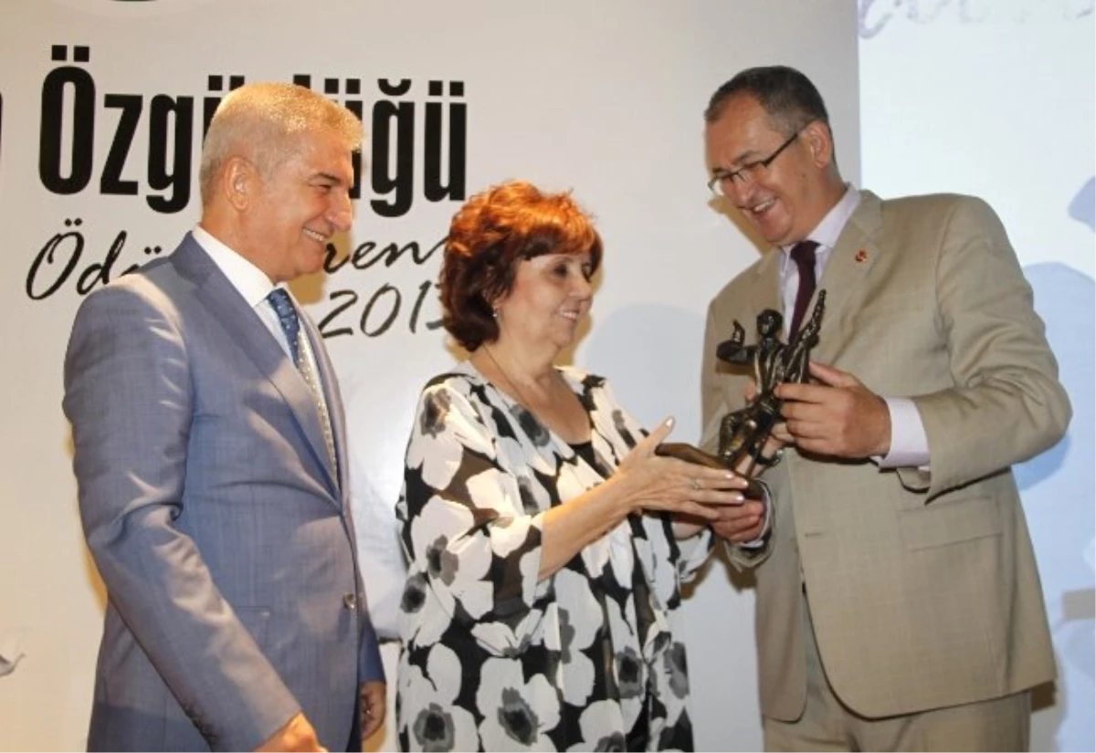 2013 Basın Özgürlüğü Ödülü Ayşenur Arslan\'ın Oldu