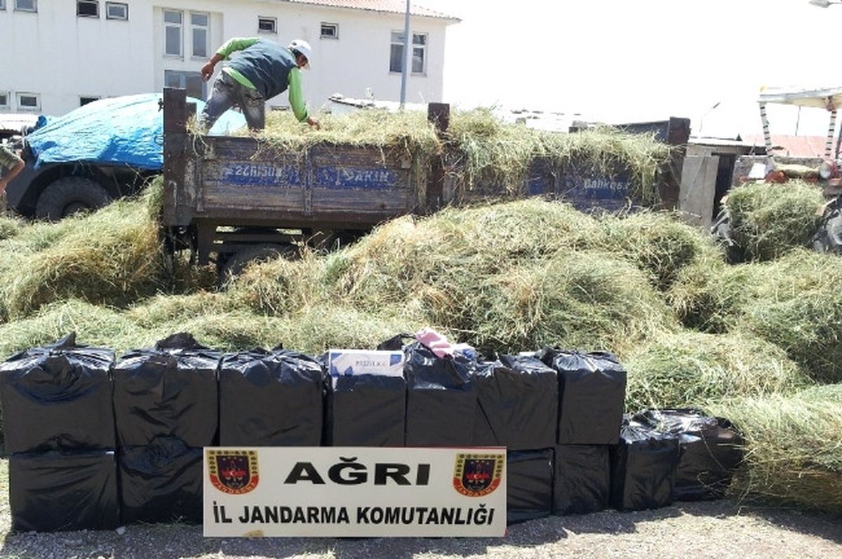 Ağrı\'da 69 Bin 130 Paket Kaçak Sigara Ele Geçirildi