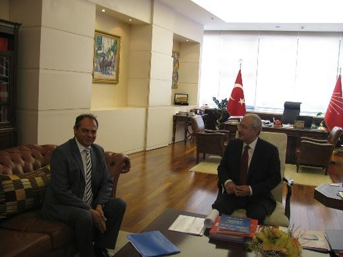 Başkan Dalgıç Kılıçdaroğlu ile Görüştü