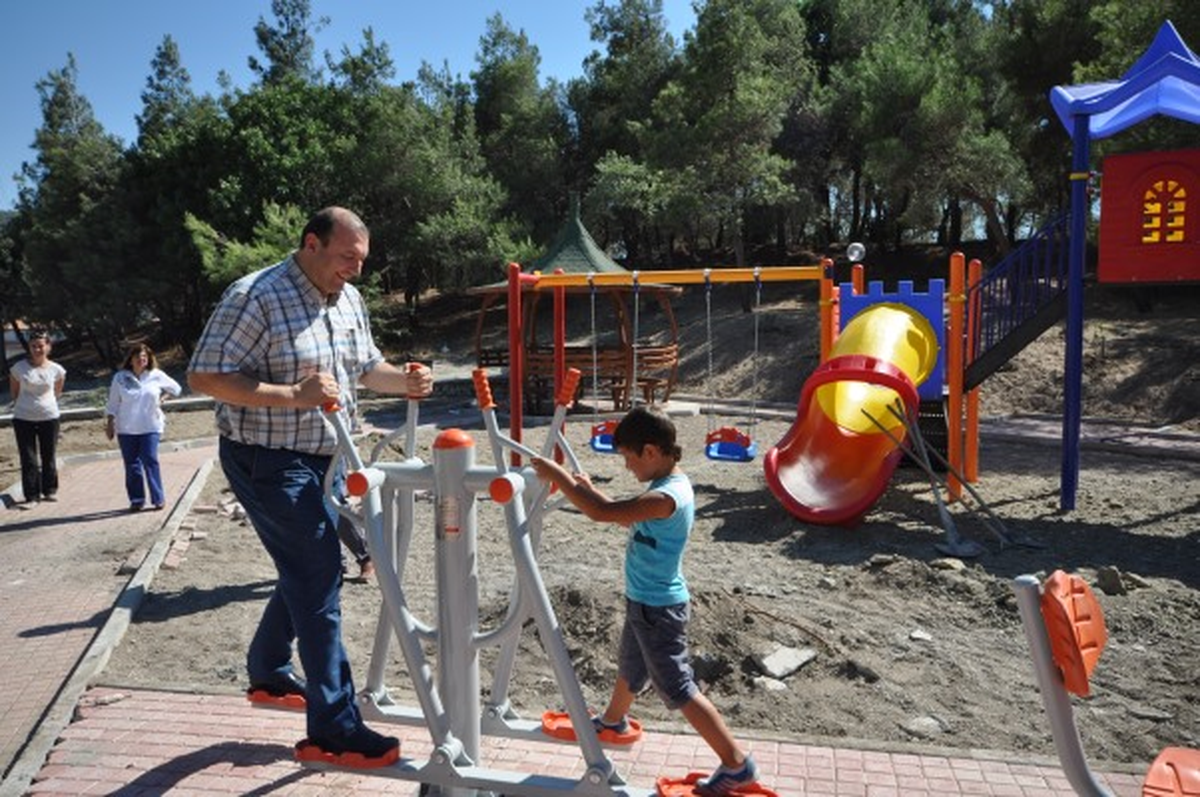 Bigadiç Aslantepe Parkına Kavuşuyor