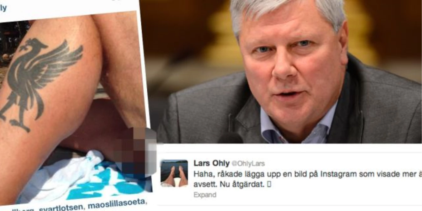 İsveçli Politikacı, Dövmesini Göstermek İsterken Rezil Oldu