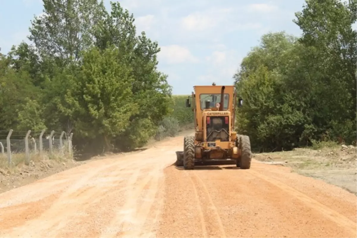 DSİ Sosyal Tesis Yolu Düzeltiliyor