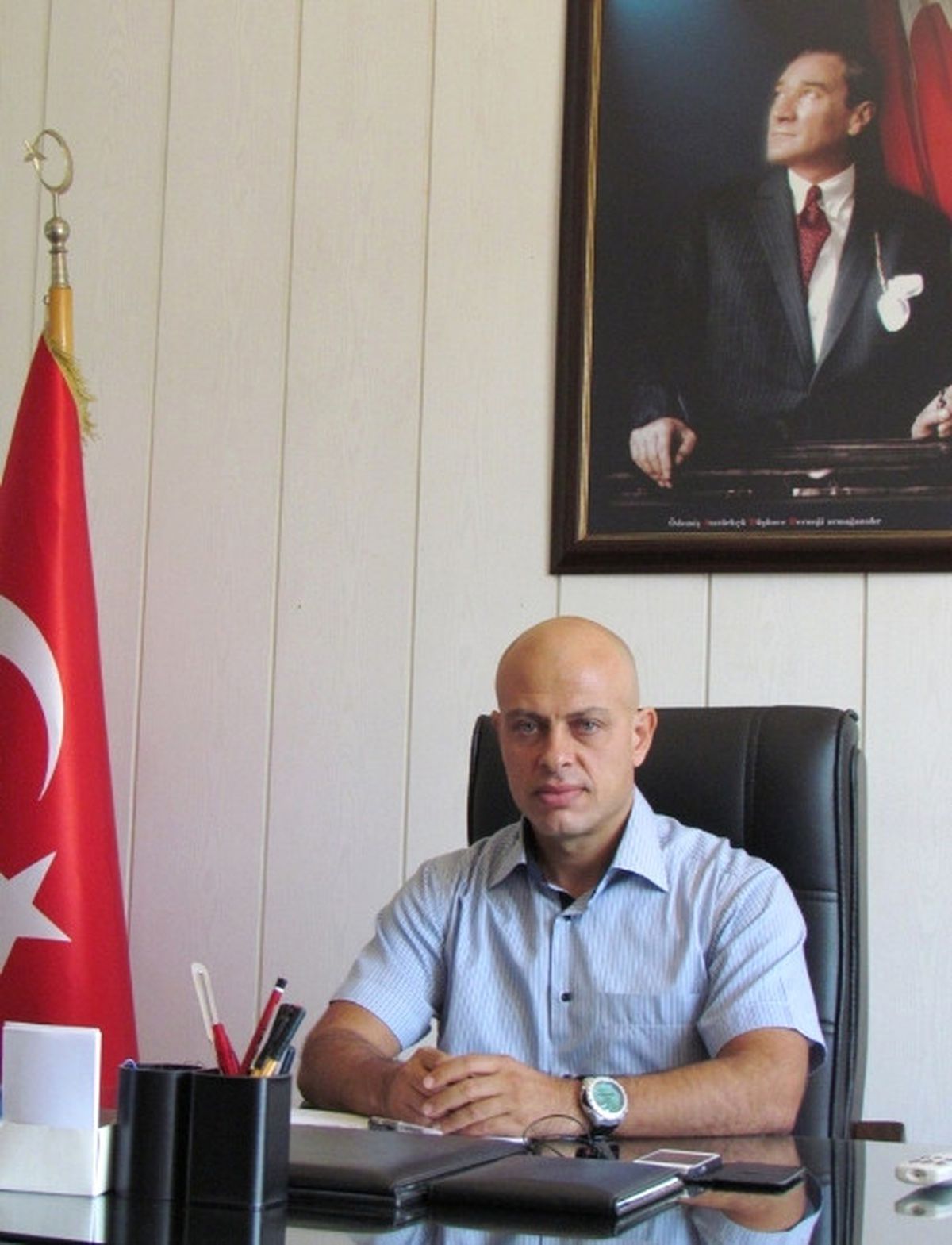 Ödemiş\'in Yeni İlçe Emniyet Müdürü Okan Kestek Göreve Başladı