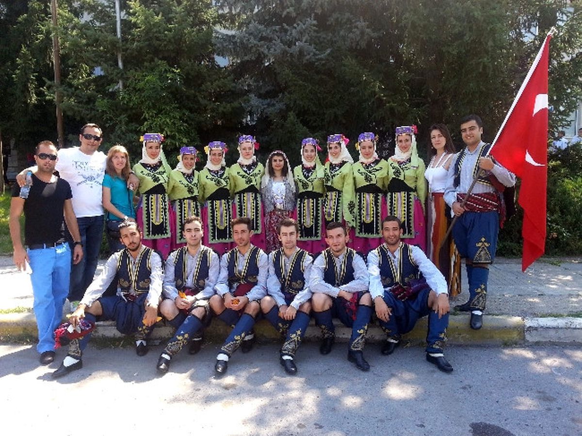 Odunpazarı Halk Dansları Topluluğu Razgrad\'da