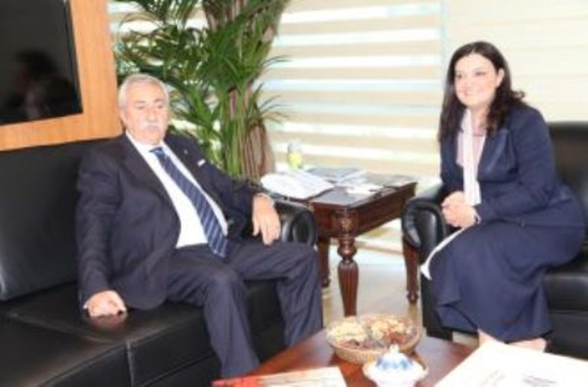 Palandöken Başkan Gökalp İlhan\'ı Ziyaret Etti