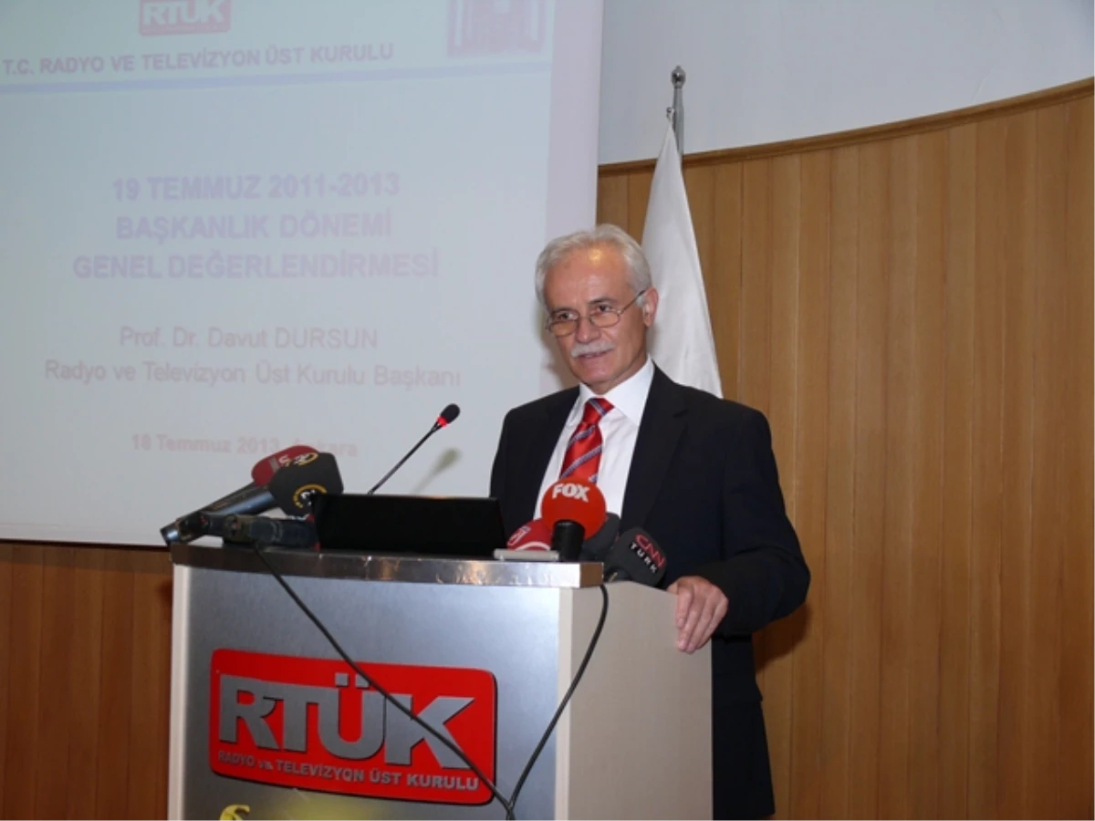 RTÜK Başkanı Prof. Dr. Dursun Başkanlık Dönemini Değerlendirdi