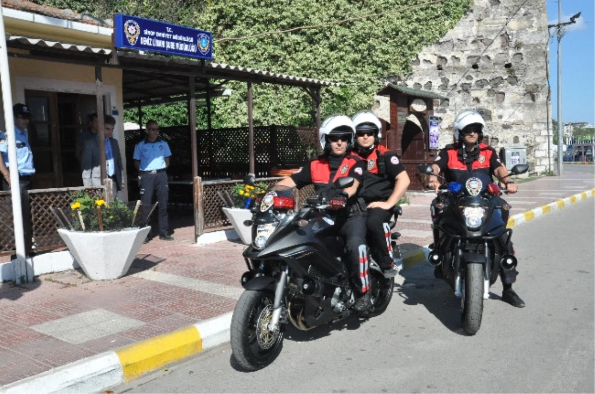 Sinop\'ta Motosikletli Polis Timi Kuruldu