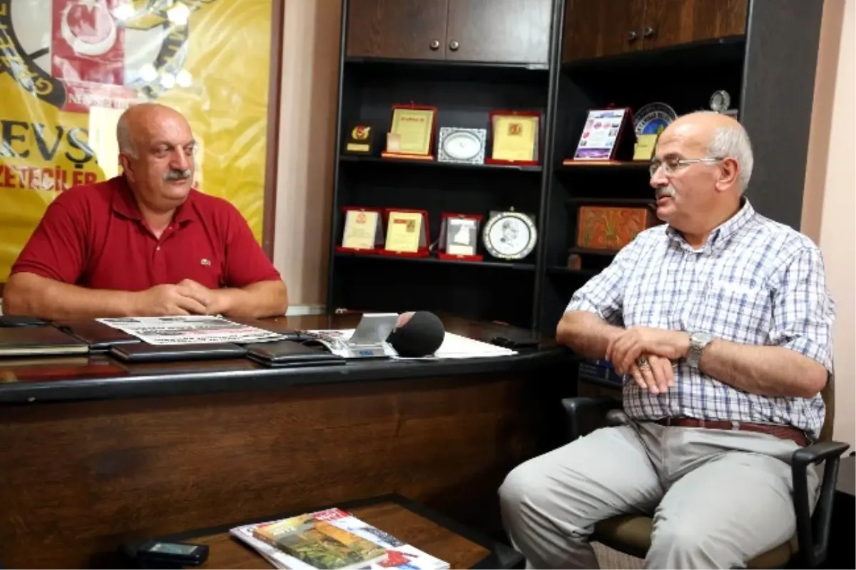 STK\'lardan Nevşehir Gazeteciler Cemiyeti\'ne Ziyaret