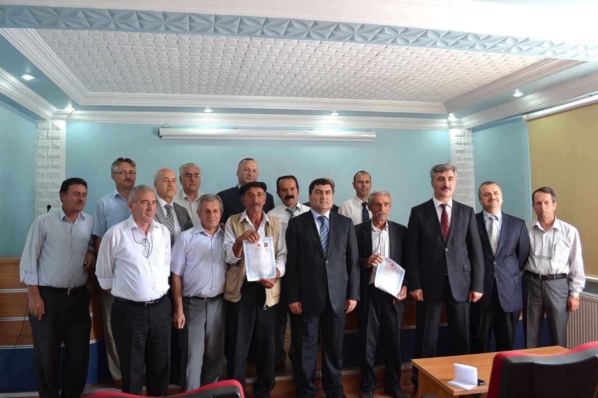 Tapu Dağıtım Töreni