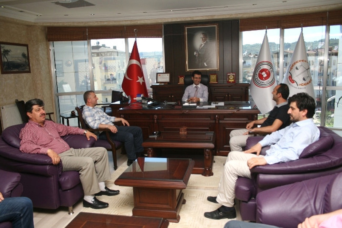 Ünye AK Parti Yeni Başsavcıyı Ziyaret Etti