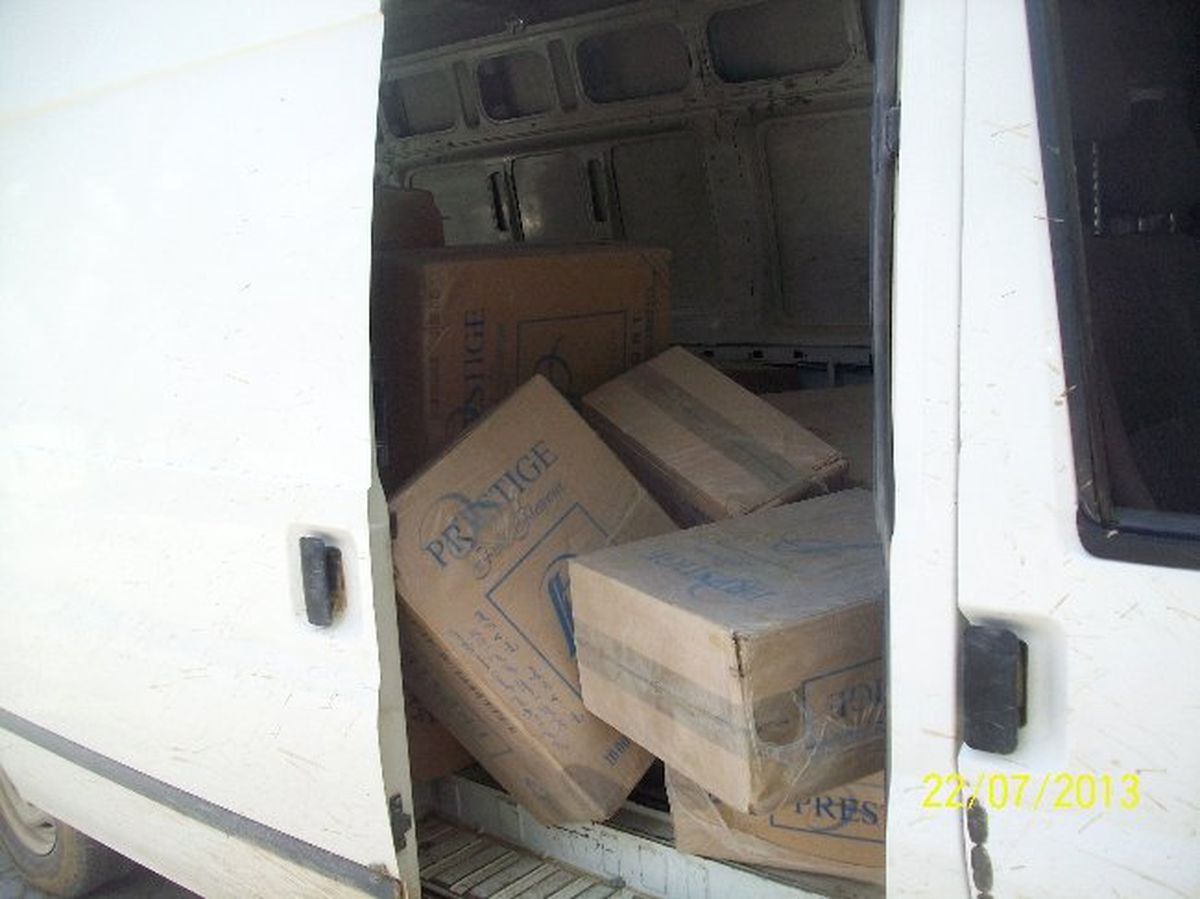 169 Bin 700 Paket Kaçak Sigara Ele Geçirildi