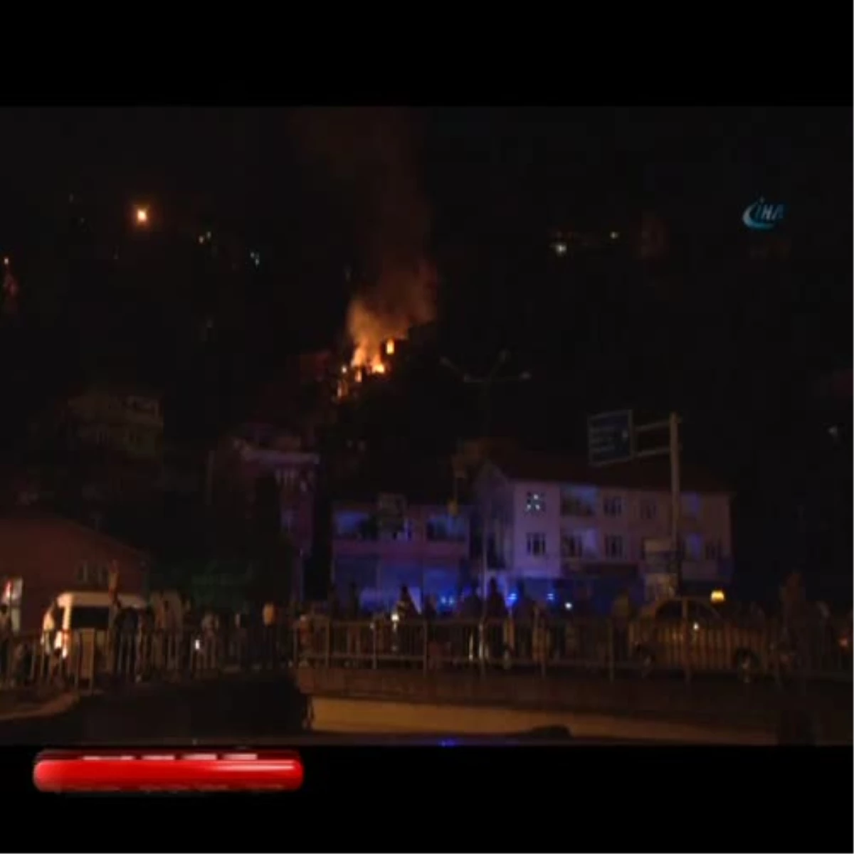 Zonguldak\'ta Sahur Vakti Yangın Çıktı
