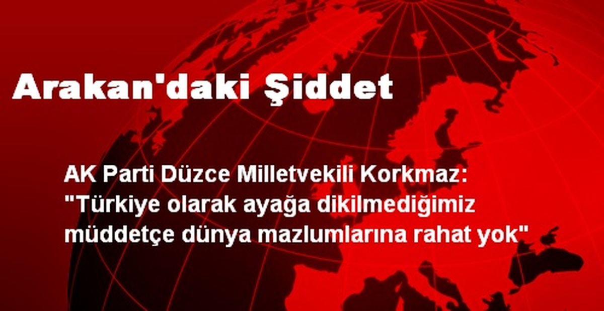 Arakan\'daki Şiddet