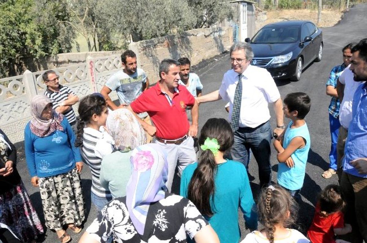 Bandırma\'da Asfalt Çalışmaları...