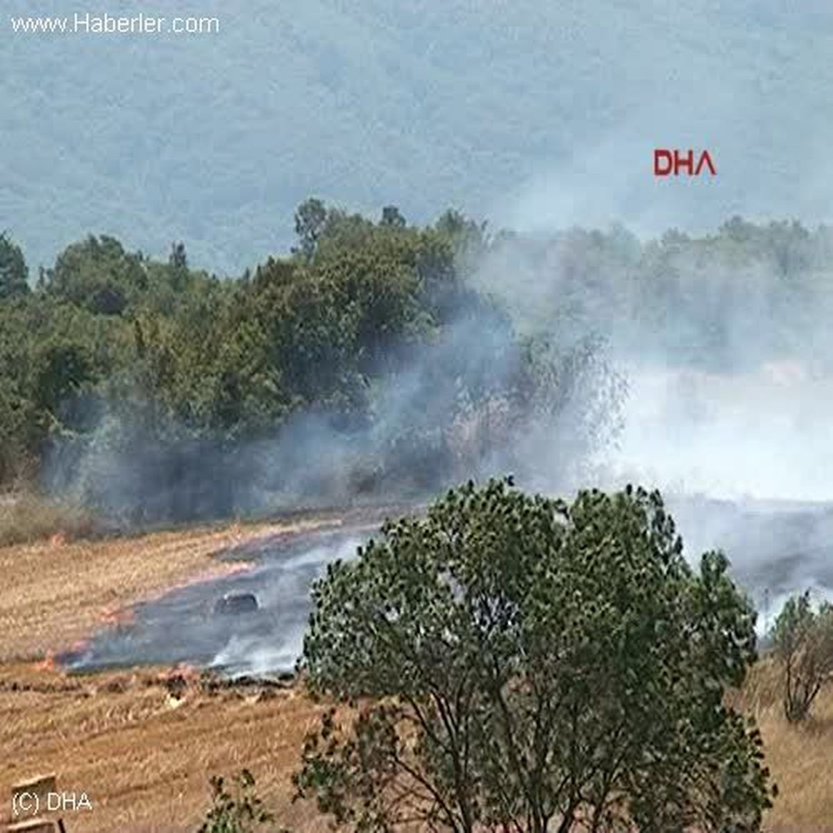 Bursa Mustafakemalpaşa Yangınlarla Boğuşuyor