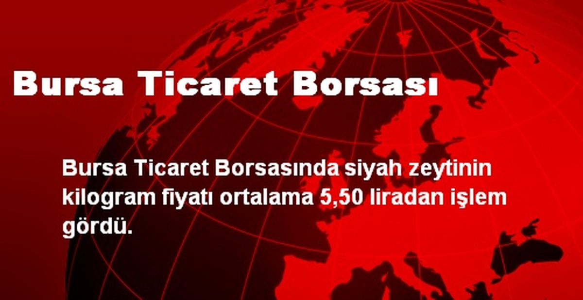 Bursa Ticaret Borsası