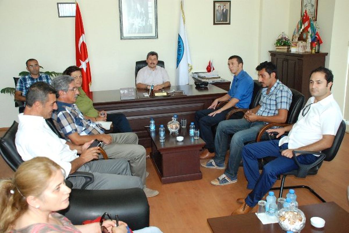 CHP Didim İlçe Yönetiminden Didim Ticaret Odası\'na Ziyaret